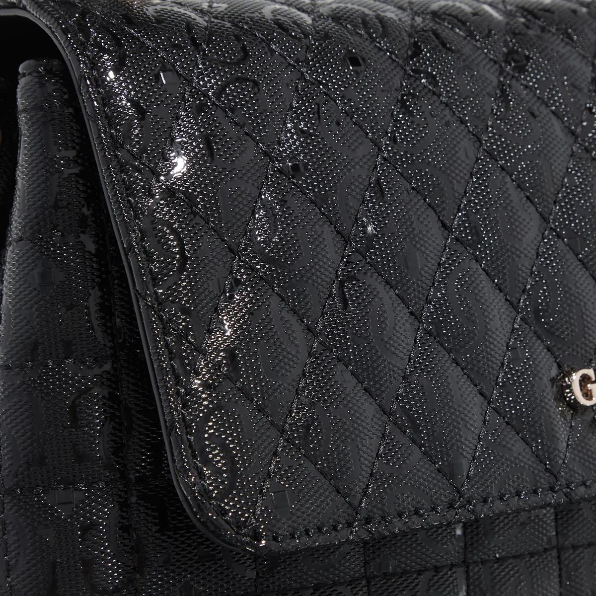 Guess Satchels Yarmilla Top Handle Flap in zwart