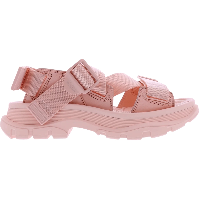 Alexander McQueen Sandalen Dames Tread Sandaal Roze rose