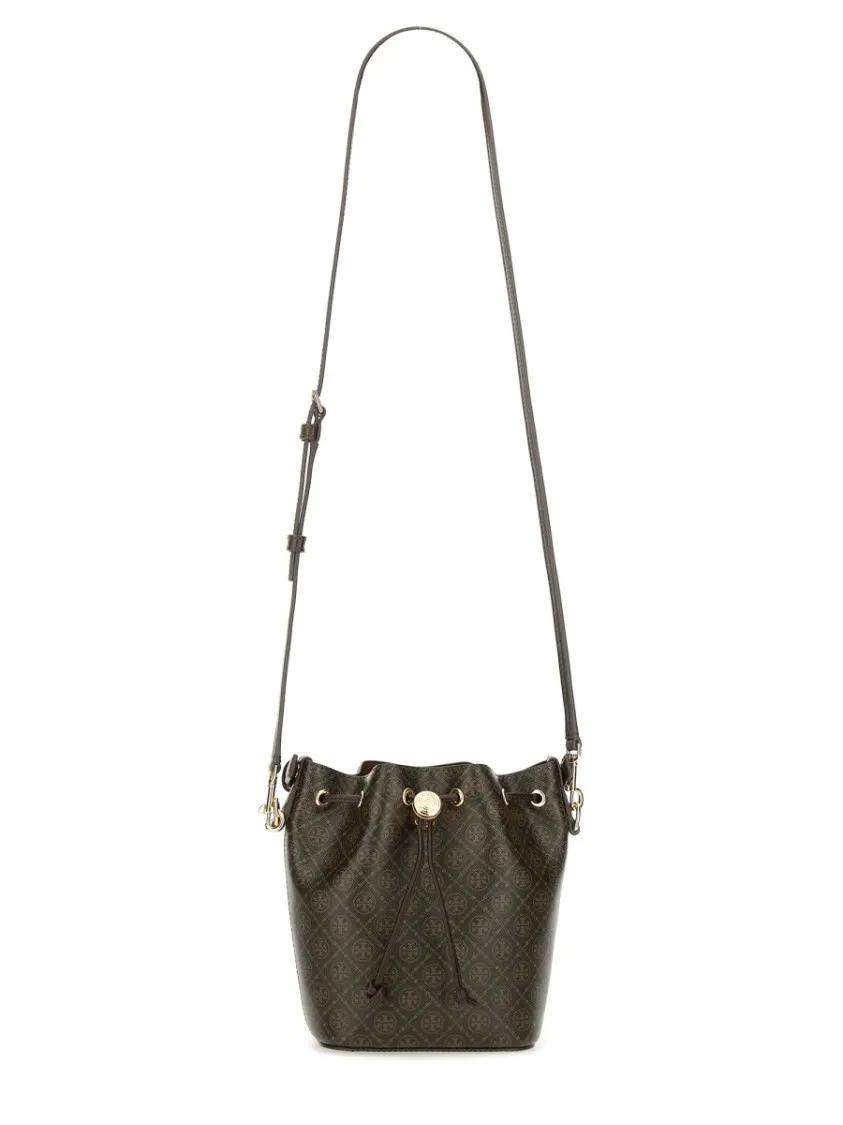 TORY BURCH Bucket bags "T Monogram" Bucket Bag in bruin