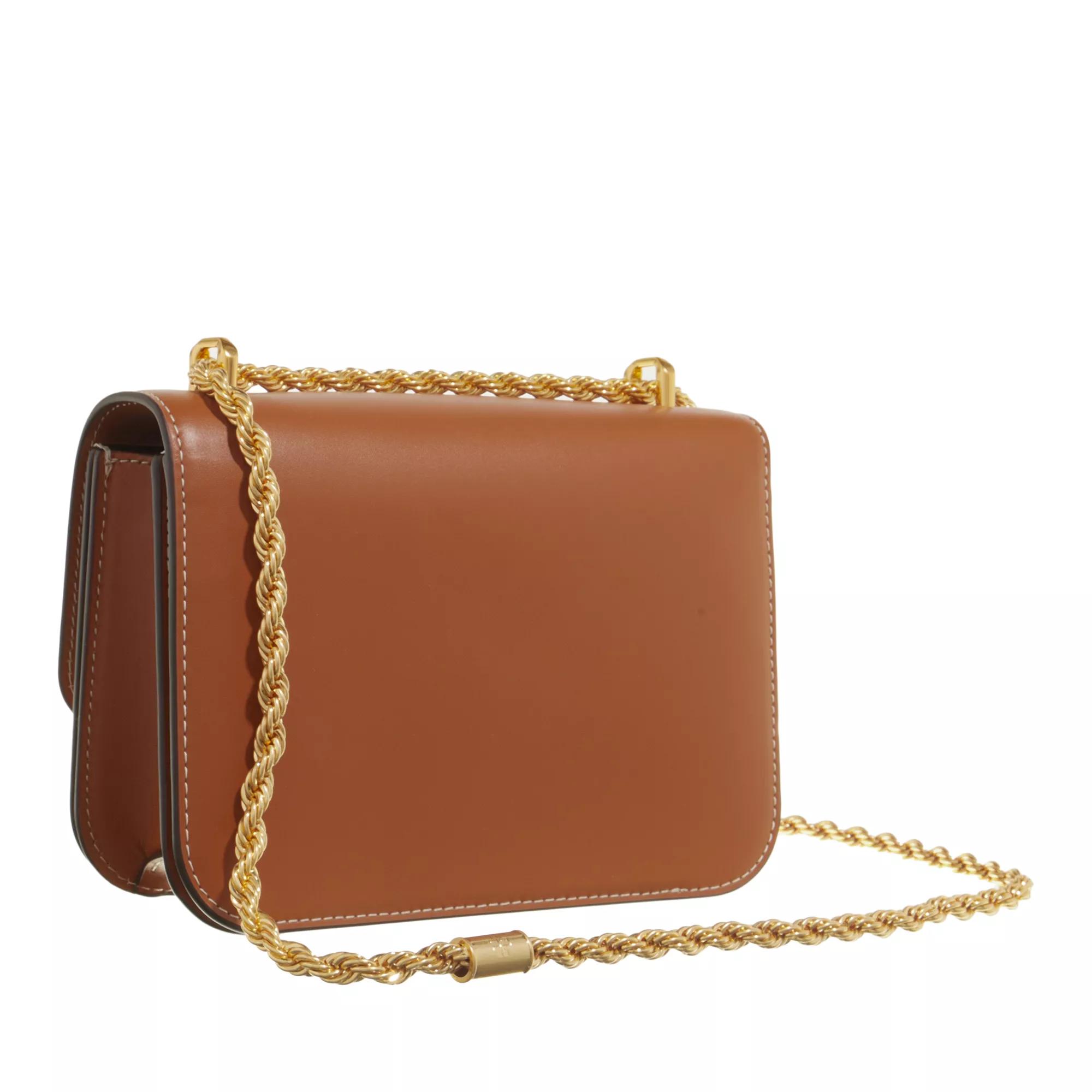 TORY BURCH Crossbody bags Eleanor Small Convertible Shoulder Bag in cognac