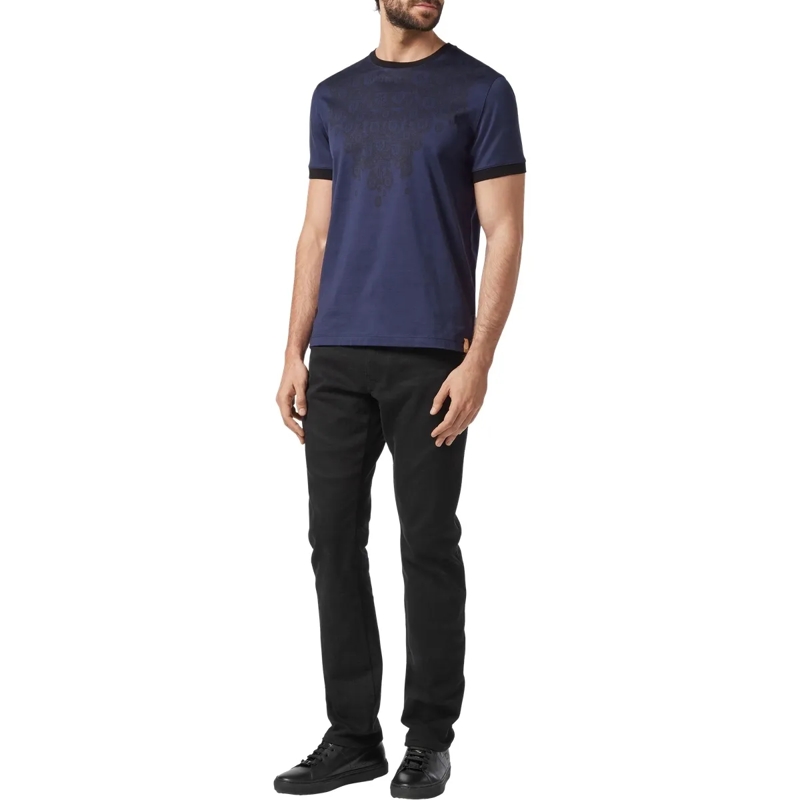 BILLIONAIRE T-Shirt T-Shirt Crest dunkel-blau(Image 3)