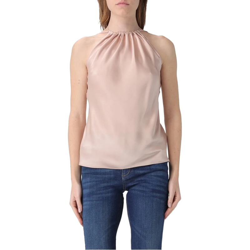 Pinko T-Shirt Top Rosa Mogano rose
