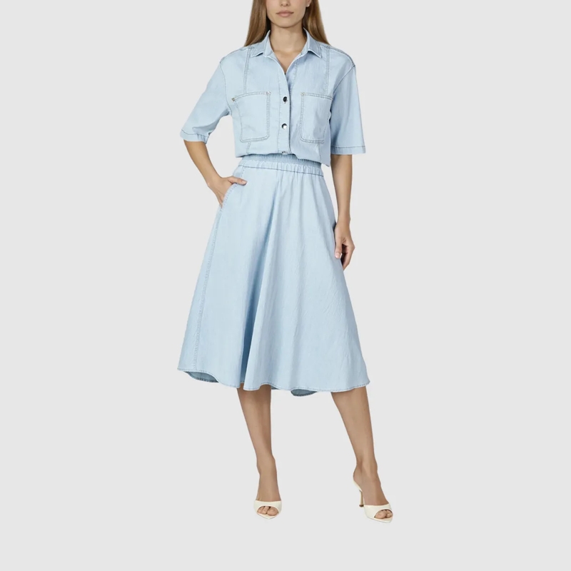 Marc Aurel Hemd Jeanshemd blau(Image 2)