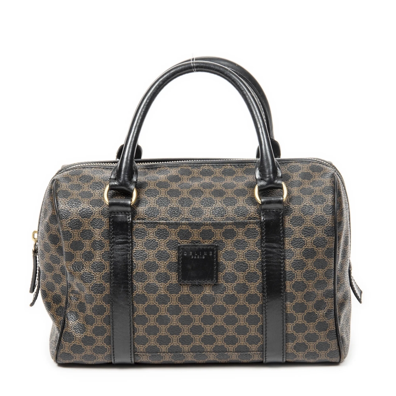 Celine Crossbody Bag Vintage Small Boston braun