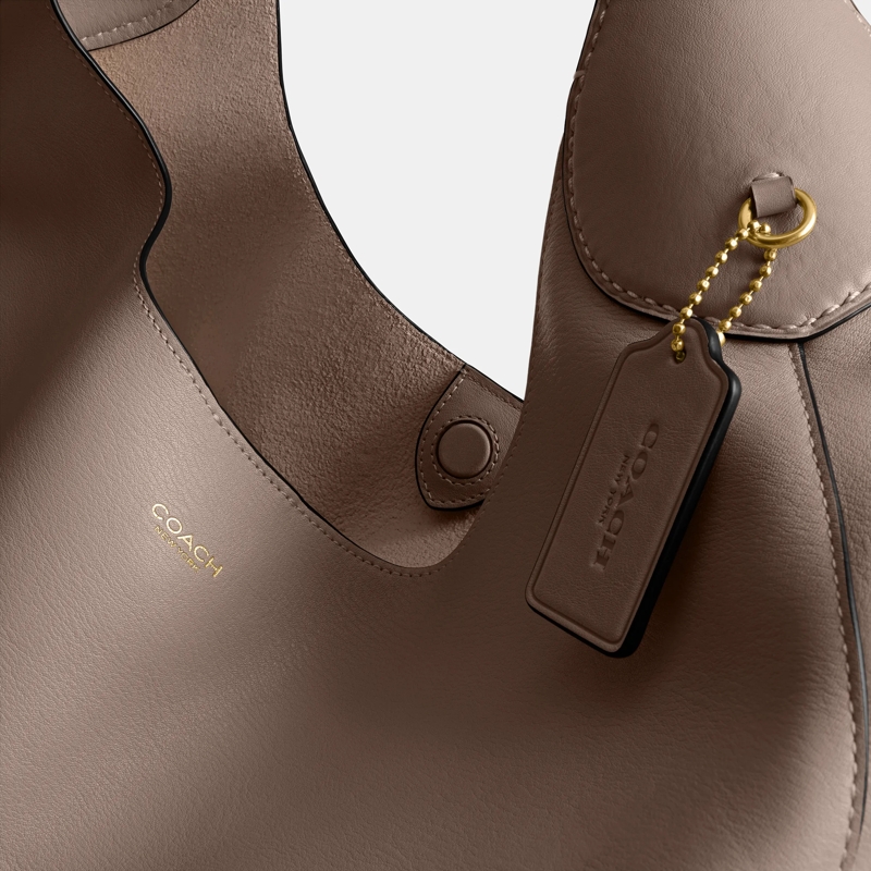 Coach Hobo Bag Brooklyn Shoulder Bag 39 Dark Stone(Image 4)