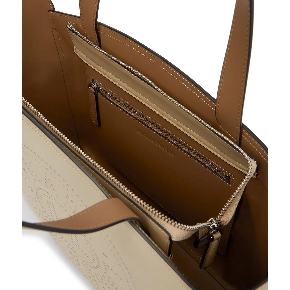 Thumbnail - Karl Lagerfeld Shopper - K/CIRCLE MITTELGROSSE TOTE-BAG - Gr. unisize - in Beige - für Damen