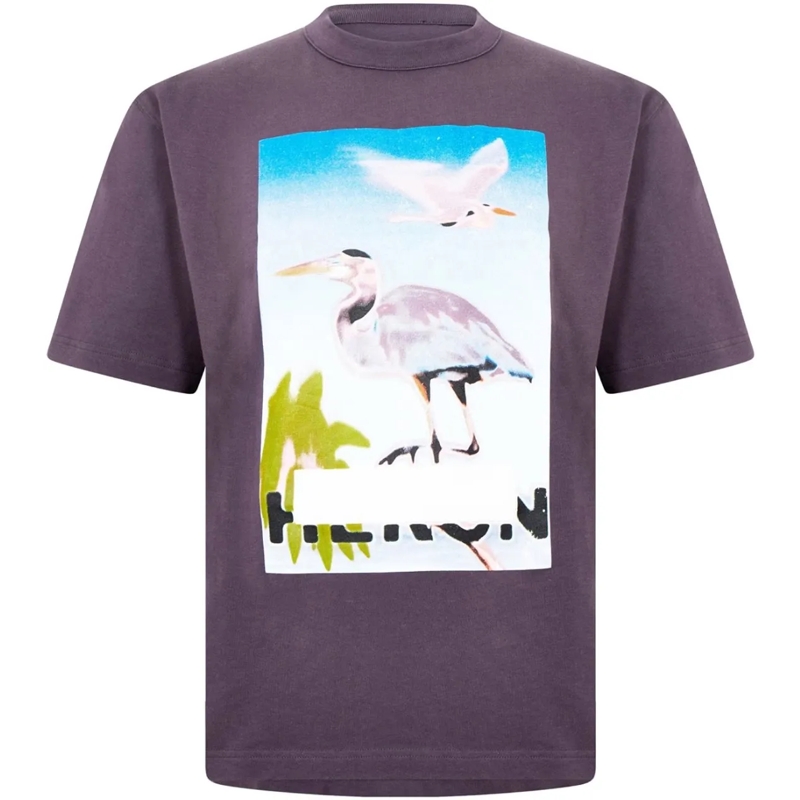 Heron Preston  Censored Heron Logo T-shirt lila
