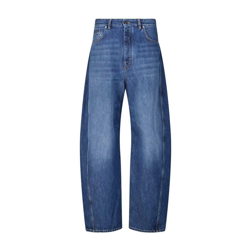 Givenchy Jeans Wide Leg Denim Jeans Blau