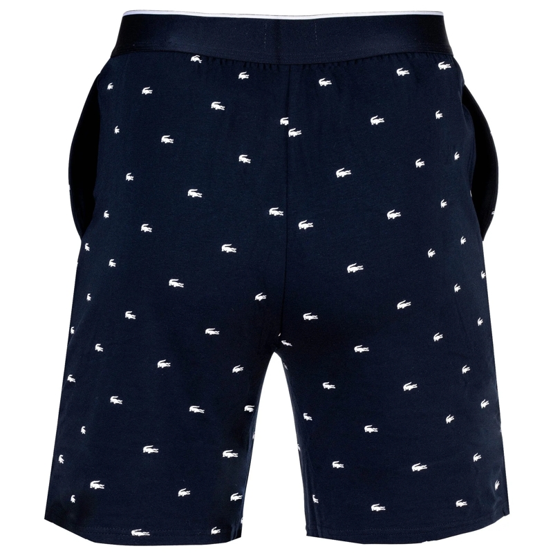 Lacoste Shorts Lacoste LACOSTE Herren Sweatshorts - Allover Print blau(Image 4)