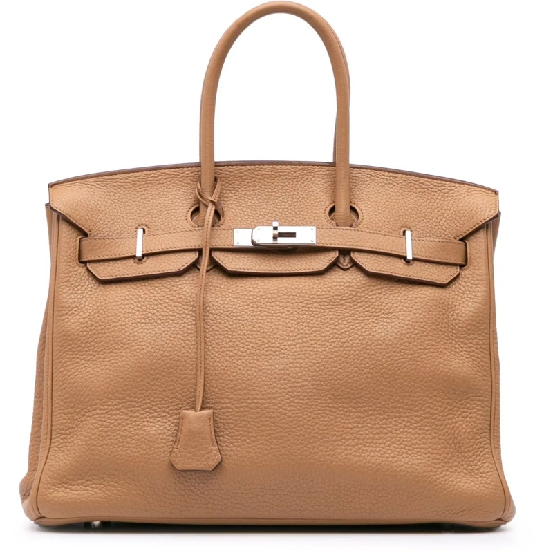 Hermès Tote Togo Birkin Retourne 35 braun