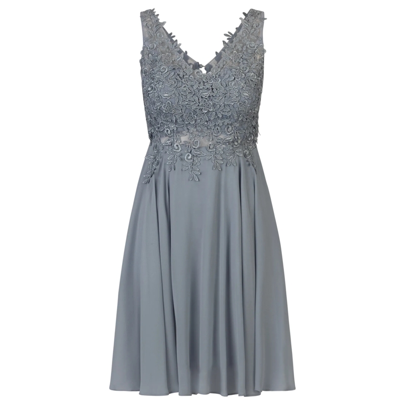 Kraimod Midikleid Cocktailkleid hell-blau