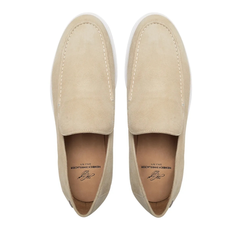 Heinrich Dinkelacker Loafer Loafer Genua Plain Loafer V beige(Image 7)