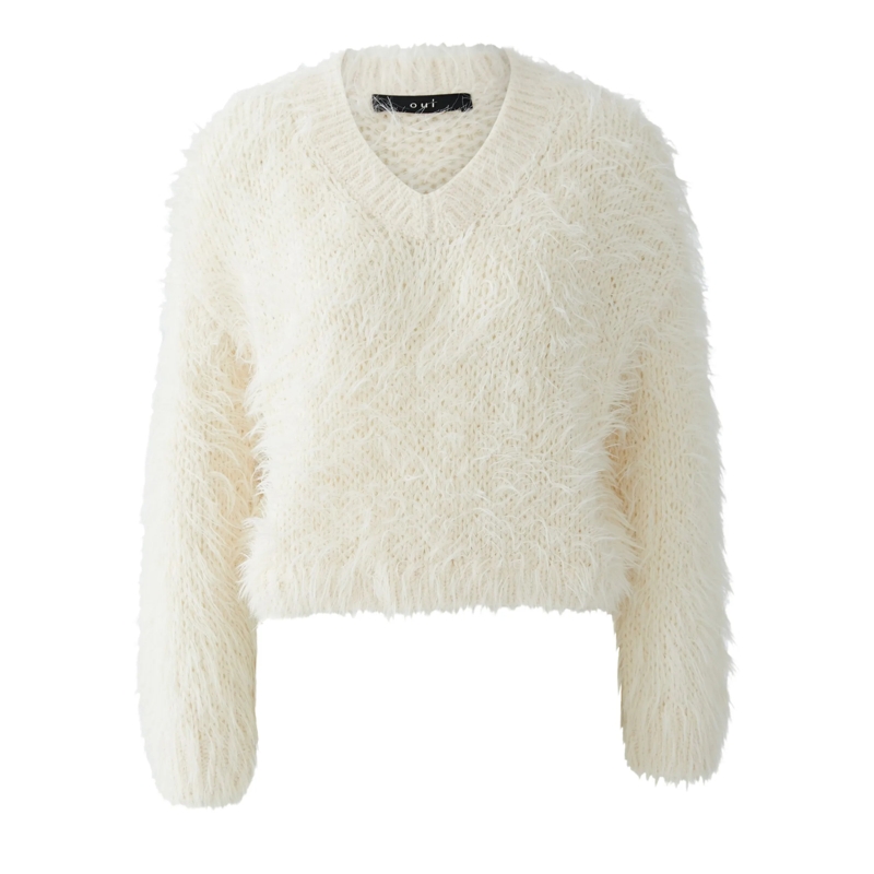 Oui Pullover Pullover creme