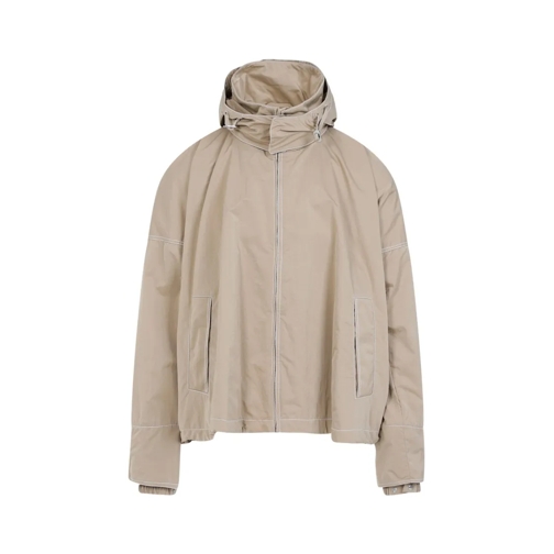 Bottega Veneta Übergangsjacke Beige Polyamide Jacket Brown