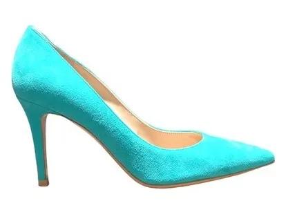 Gianvito Rossi Pumps & High Heels - With Heel Clear Blue - Gr. 39,5 (EU) - in Blau - für Damen