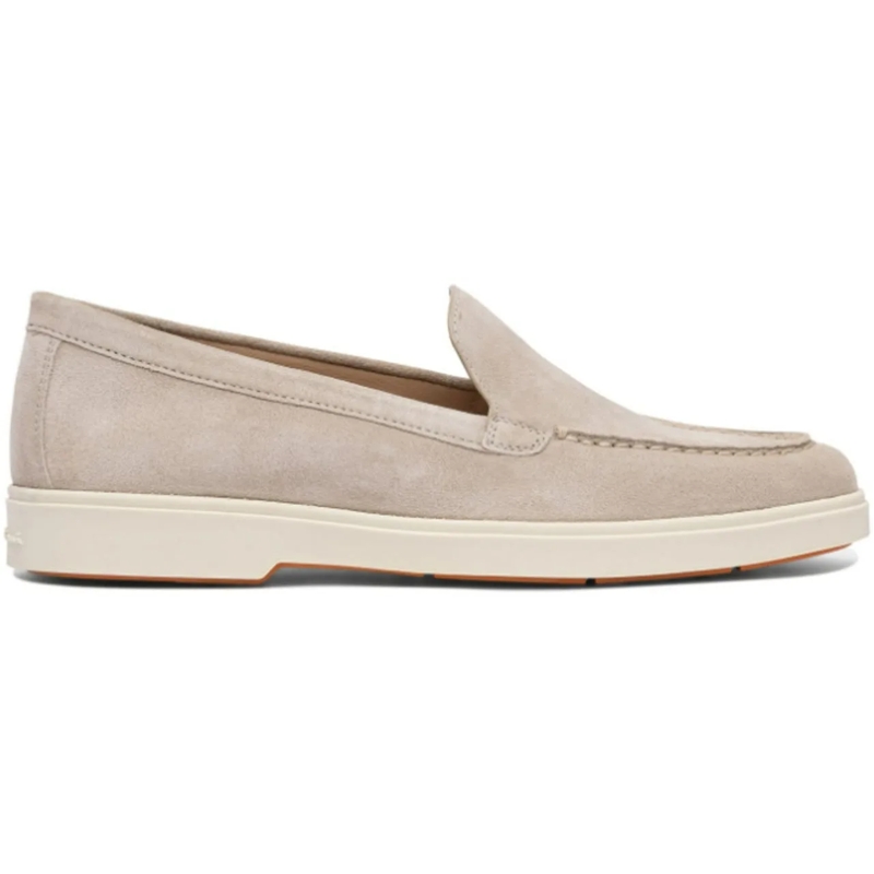 Santoni Schnürschuhe Flat Shoes Beige beige