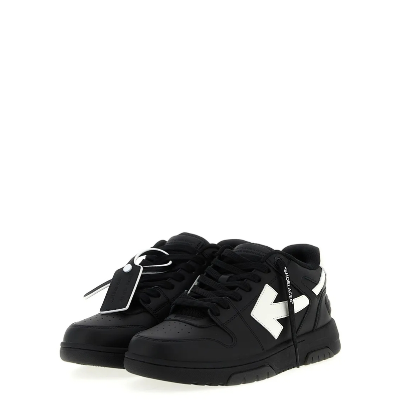 Off-White Low-Top-Sneaker 'Out Of Office' Sneakers Black(Image 3)