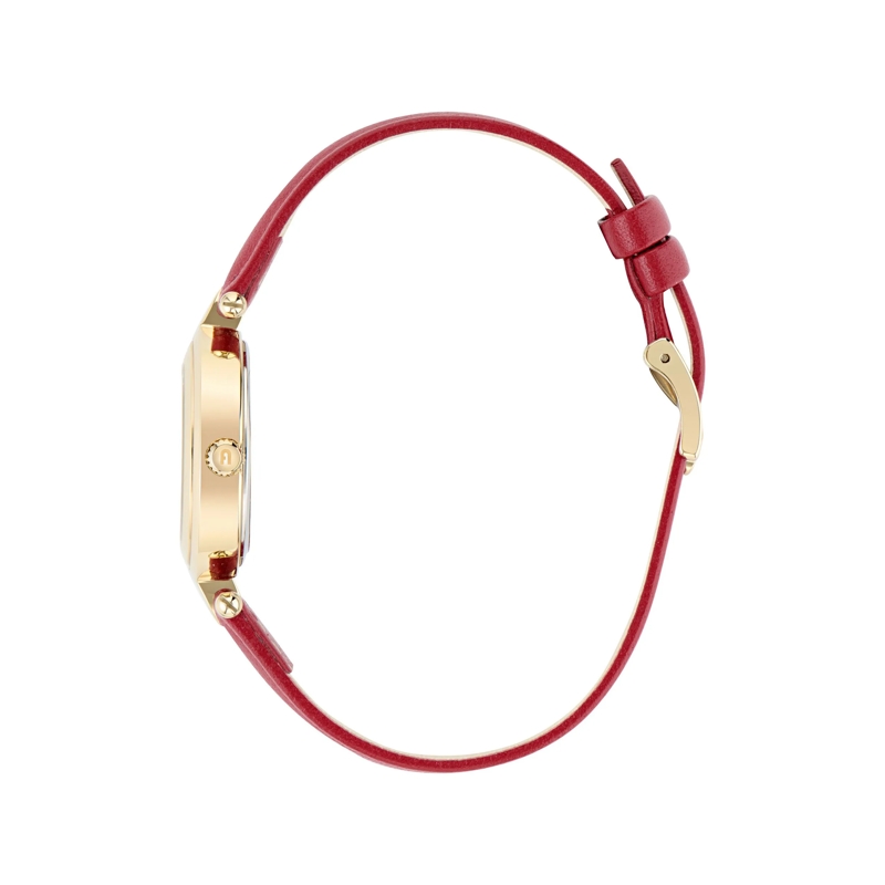 Furla Quarzuhr Quarz-Analoguhr Furla Arch-Bar rot(Image 2)