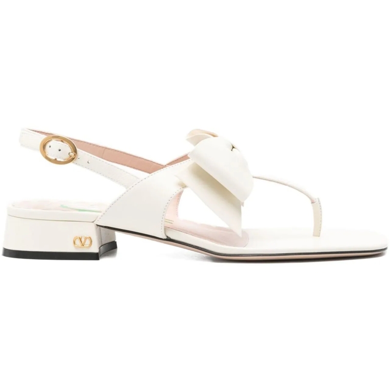Valentino Garavani Sandalen Sandals Ivory weiß
