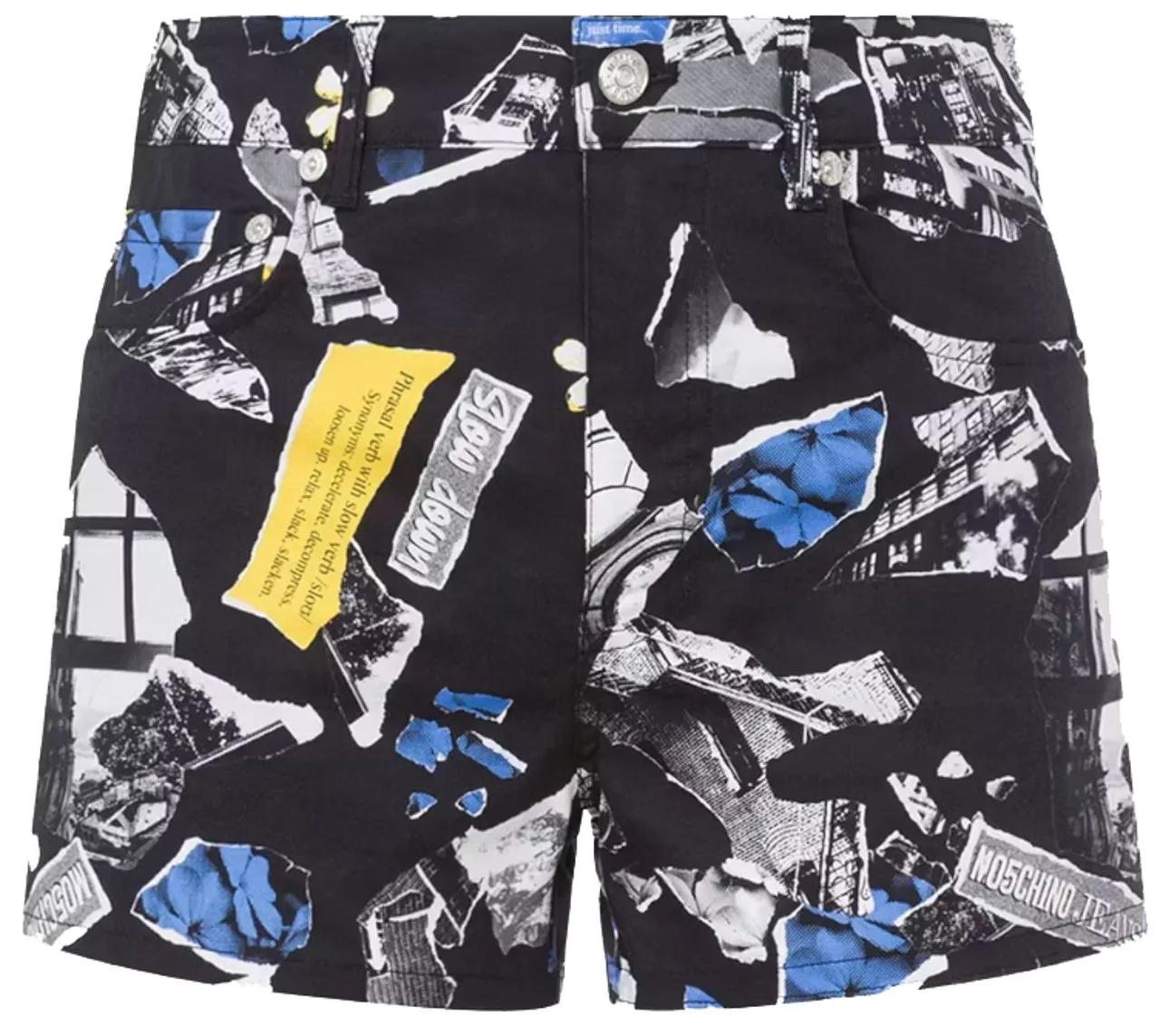 Thumbnail - Moschino - Shorts Fantasia Nero - Größe 40 - schwarz