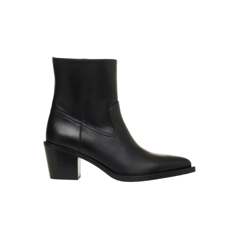 Stuart Weitzman Laarzen 'Tate' Leather Boots Black