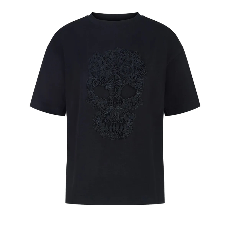 Helene Galwas Bluse Oversize T-Shirt LINDA schwarz