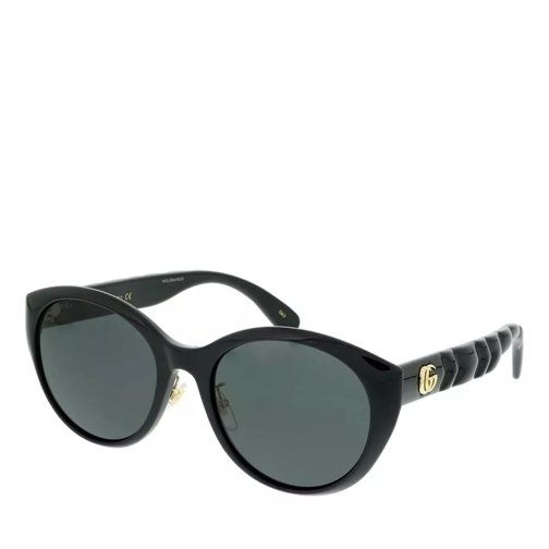 Gucci GG0814SK-001 56 Sunglass WOMAN INJECTION Black Sunglasses