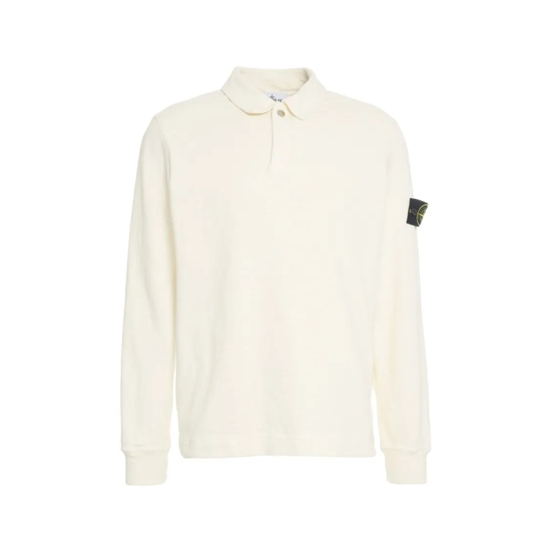 Stone Island Polo shirt Knit Polo With Logo Neutrals
