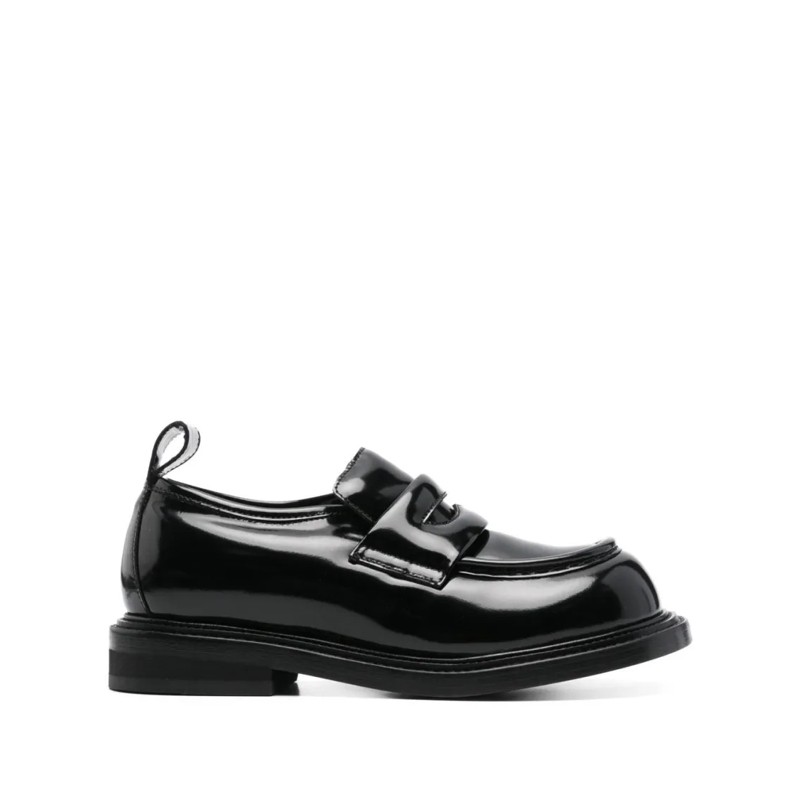 Moschino Balletschoenen Penny Slot Women's Flat Shoes Black