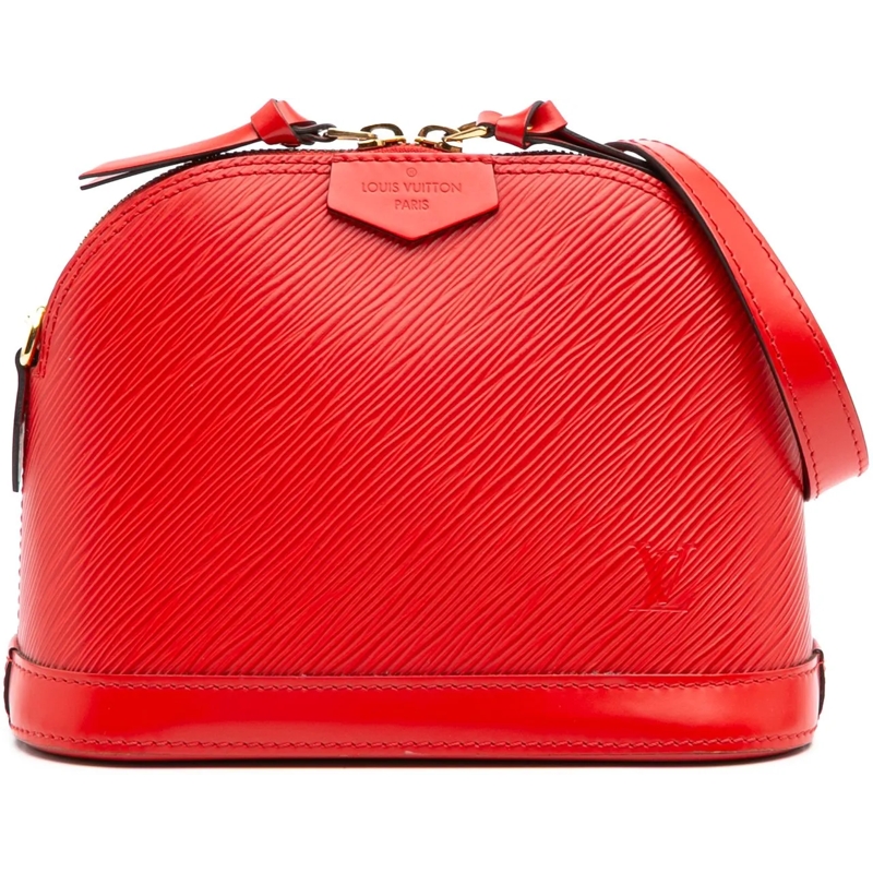 Louis Vuitton Sac à bandoulière Epi Mini Alma rot