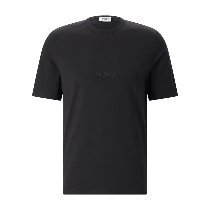 Saint Laurent T-Shirt T-Shirt mit Logo schwarz