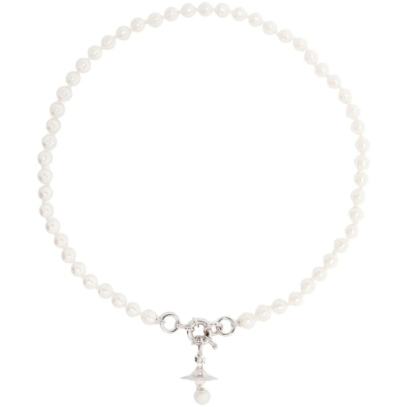 Vivienne Westwood Collier moyen Bijoux Platinumcreamrosewhite mehrfarbig
