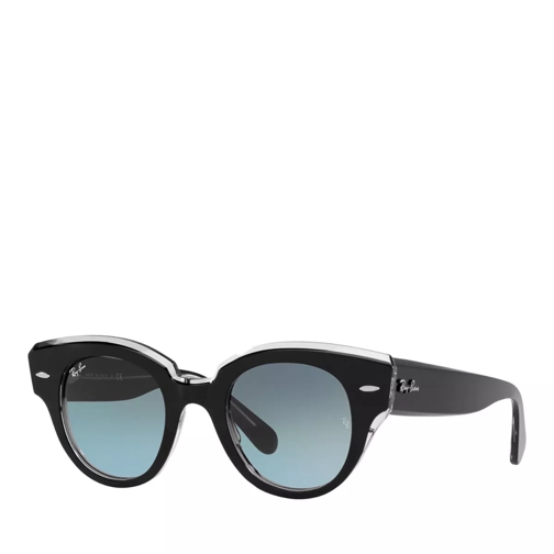 Ray-Ban 0RB2192 BLACK ON TRANSPARENT Sonnenbrille