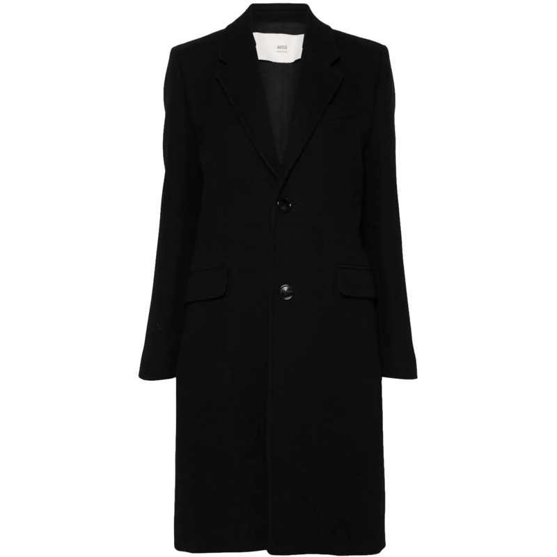 AMI Paris Übergangsjacke Coats Black schwarz
