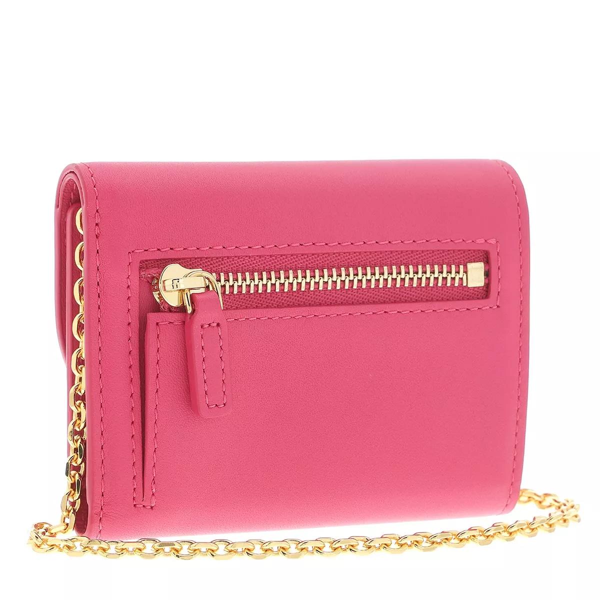 Mode Mona 3 Fold Wallet Rose Wallet On A Chain