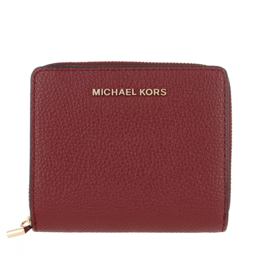 MICHAEL Michael Kors Jet Set Medium Snap Wallet Brandy Portafoglio con cerniera