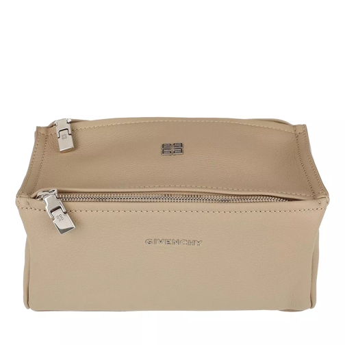 Givenchy Mini Pandora Crossbody Bag Grained Leather Dune Crossbodytas