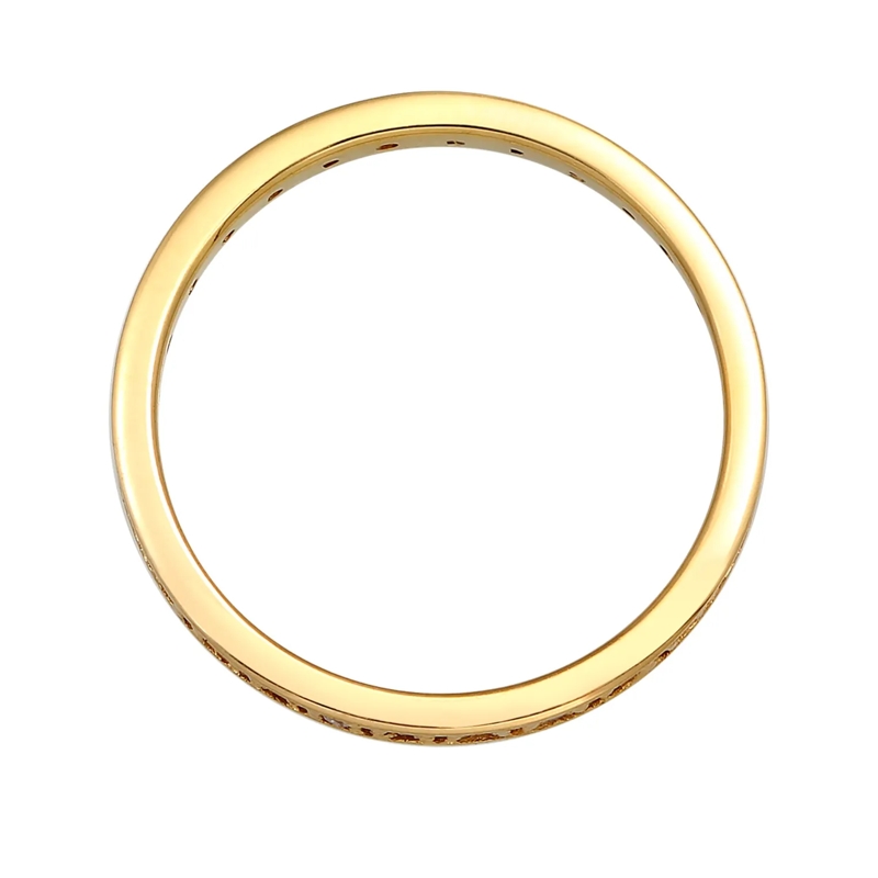 Elli Ring Ring Verlobungsring Diamant (0.14 ct) 585 Gelbgold gold(Image 3)