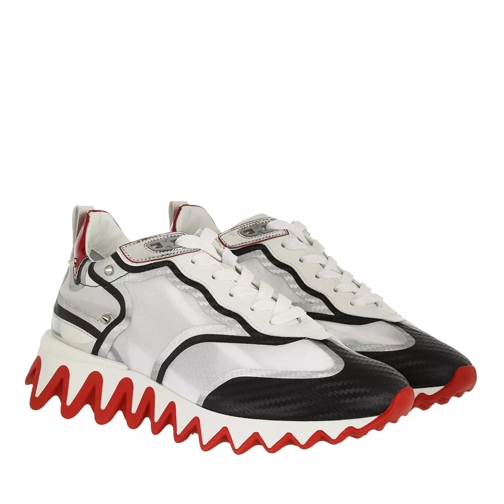 Christian Louboutin Loubishark Donna Sneakers Black/Silver lage-top sneaker