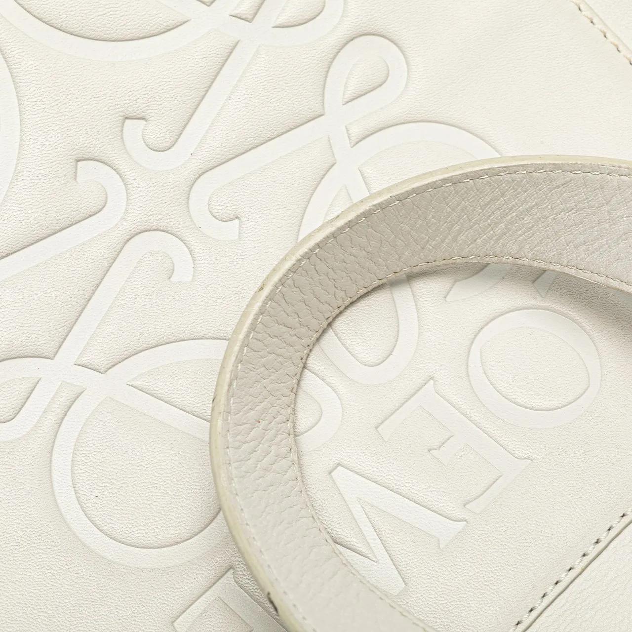 Thumbnail - Loewe Shopper - Anagram Leather Shopper Tote - Gr. unisize - in Weiß - für Damen