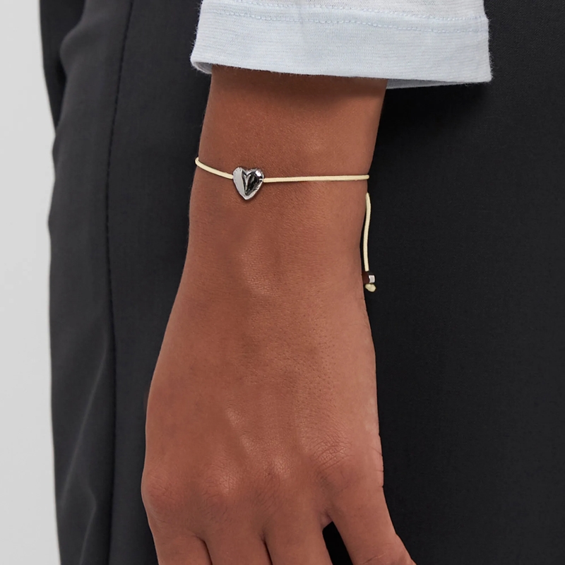 Copenhagen Armband Edelstahl Balloon Hearts beige(Image 2)