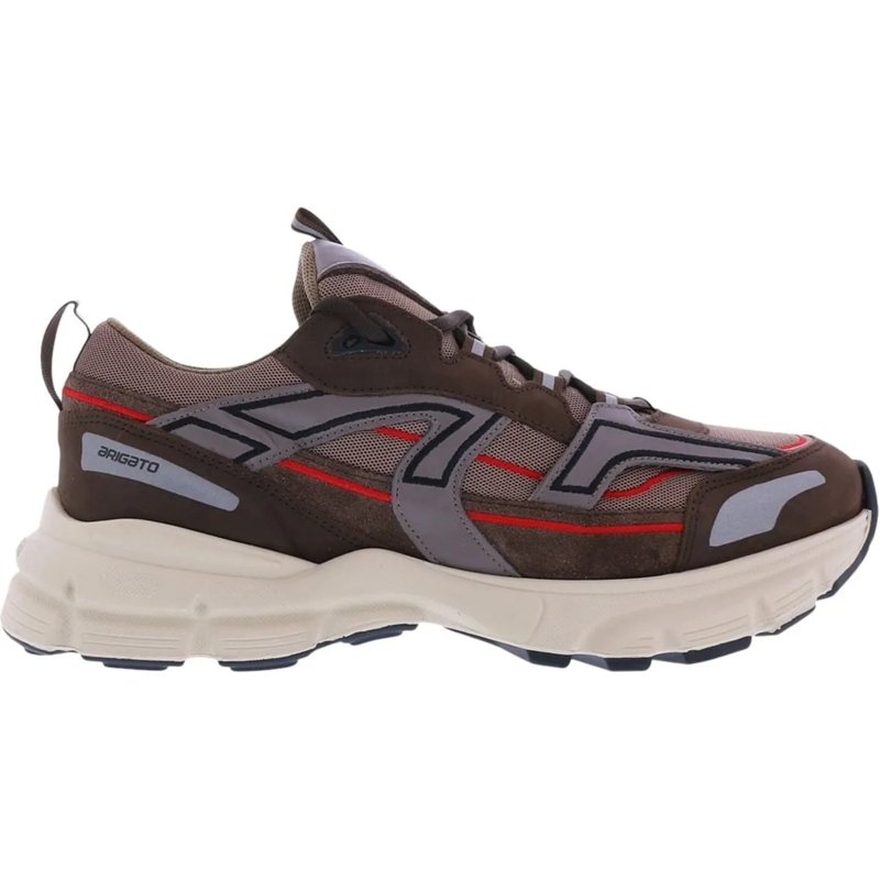 Axel Arigato Lage-top sneaker Heren Marathon R-Trail Bruin/Rood braun