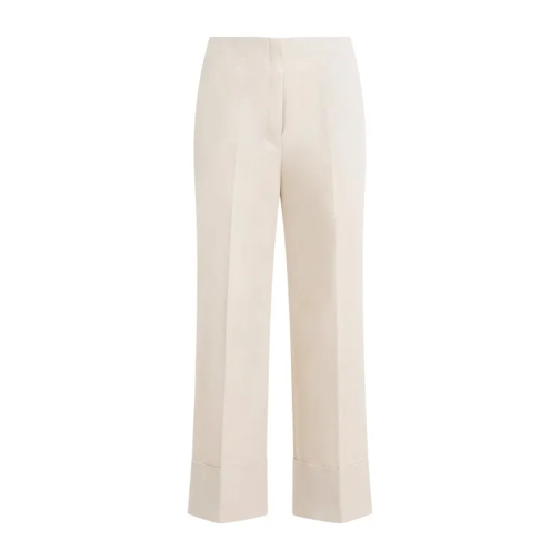 Theory Sand Cotton Pants Neutrals 