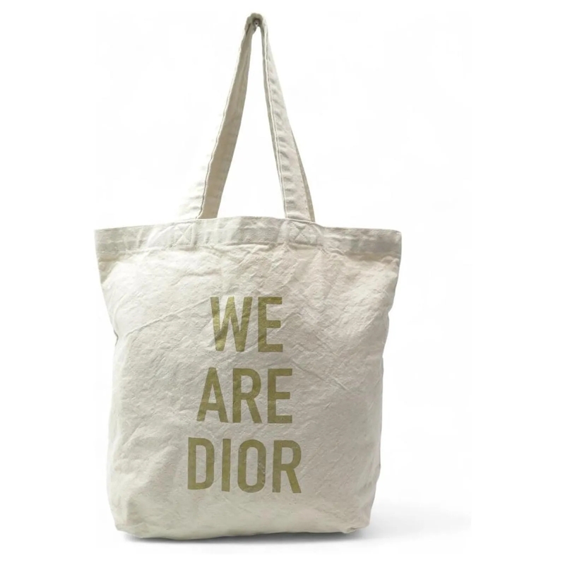 Christian Dior Tote NEUE HANDTASCHE CHRISTIAN DIOR TOTE BAG WE ARE DIO beige