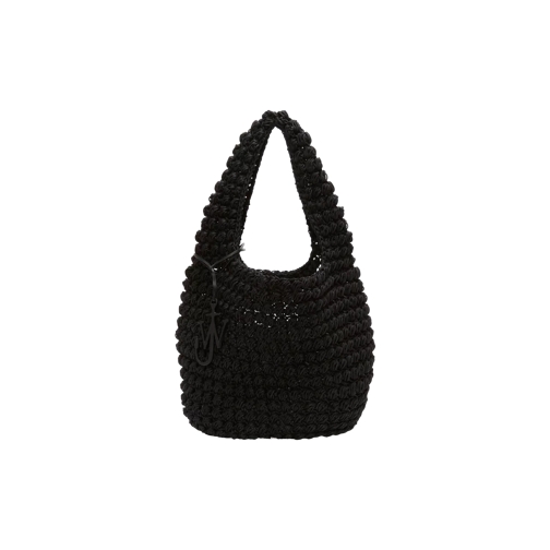 J.W.Anderson Popcorn Basket Bag black black Hobo Bag