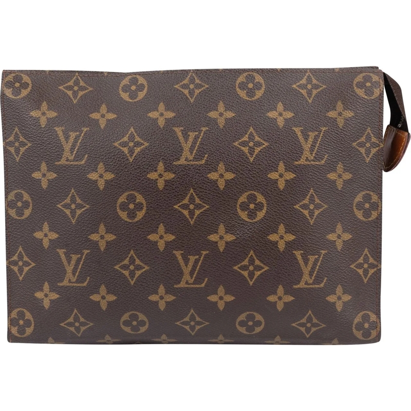Louis Vuitton Tote Louis Vuitton Canvas Monogram Poche Toilette 25 Cl braun