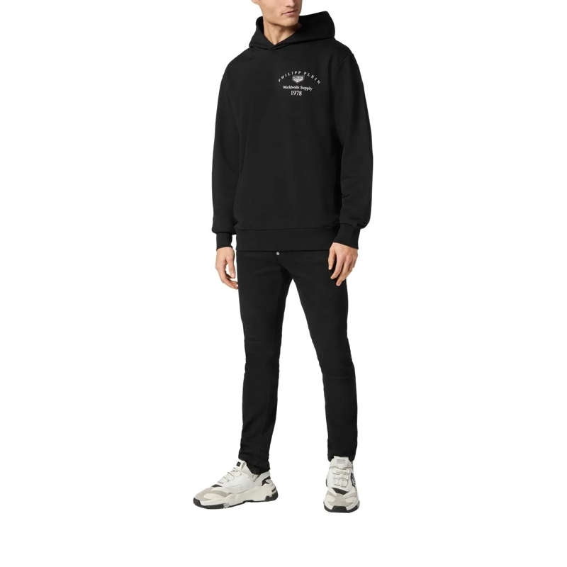Philipp Plein Sweatjacke Kapuzen-Sweatshirt schwarz(Image 2)
