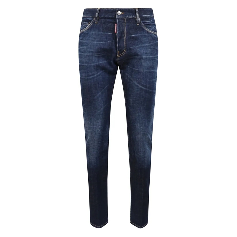 Dsquared2 Jeans Faded Stretch Jeans Black