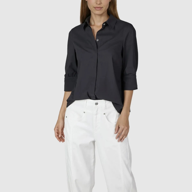 Marc Aurel Hemd Hemd schwarz(Image 3)