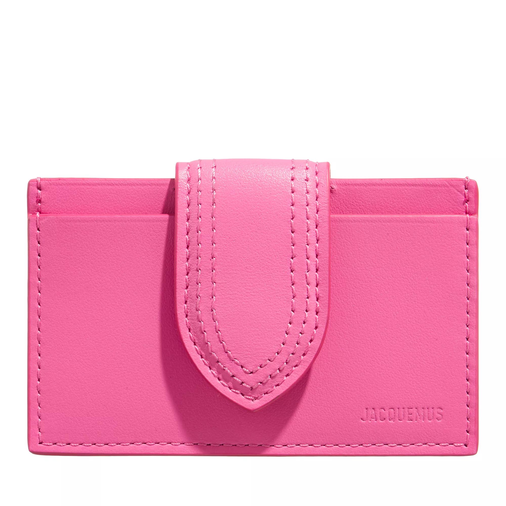 Jacquemus Portemonnaie - Le Porte-Carte Bambino - Gr. unisize - in Rosa - für Damen